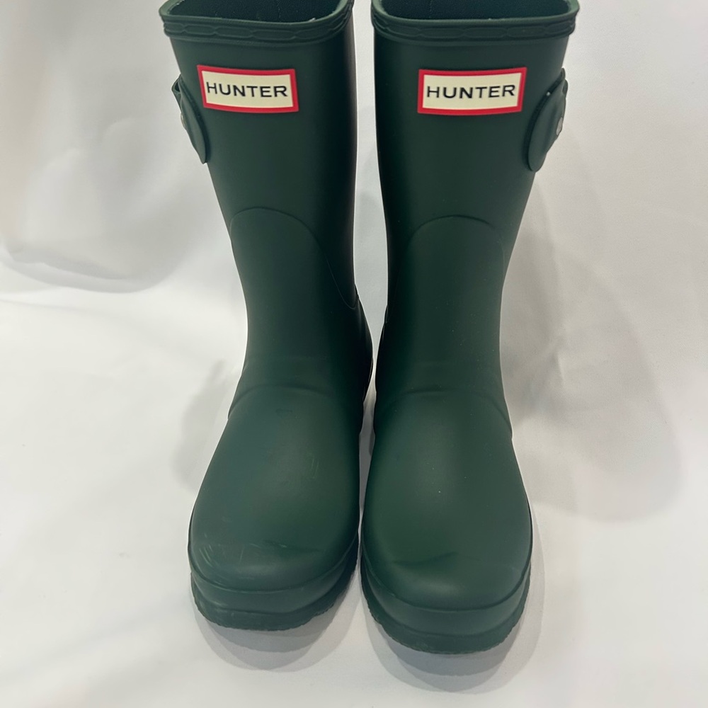 Hunter Women original Short Dark Green Boot